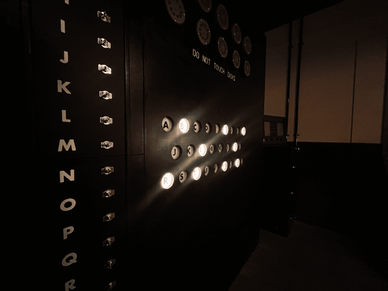 Decrypting the code in Hut 17 at Cipher Escape, Formula Fast